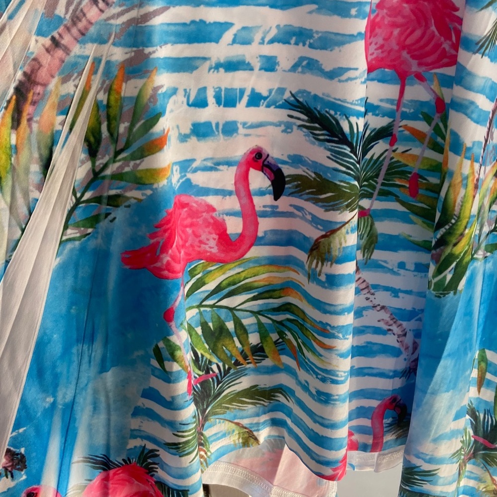 India Boutique Tropical Flamingo Dress - Picture 5 of 8